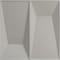 Ekena Millwork 11 7/8in. W x 11 7/8in. H Locke EnduraWall Decorative 3D Wall Panel Covers 0.98 Sq. Ft. WP12X12LOFSM - alternate 4